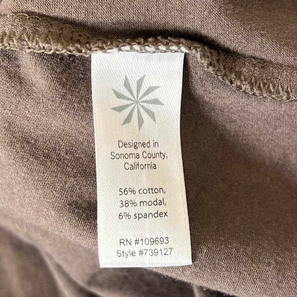 Athleta Brown Sleeveless Wrap-Style Mini Dress - Picture 10 of 10
